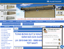 Tablet Screenshot of hoanglongaustdoor.com